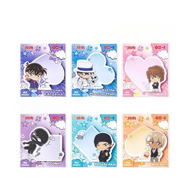 Memo Pad Sticky - Notas Adhesivas de Detective Conan, Estilo
