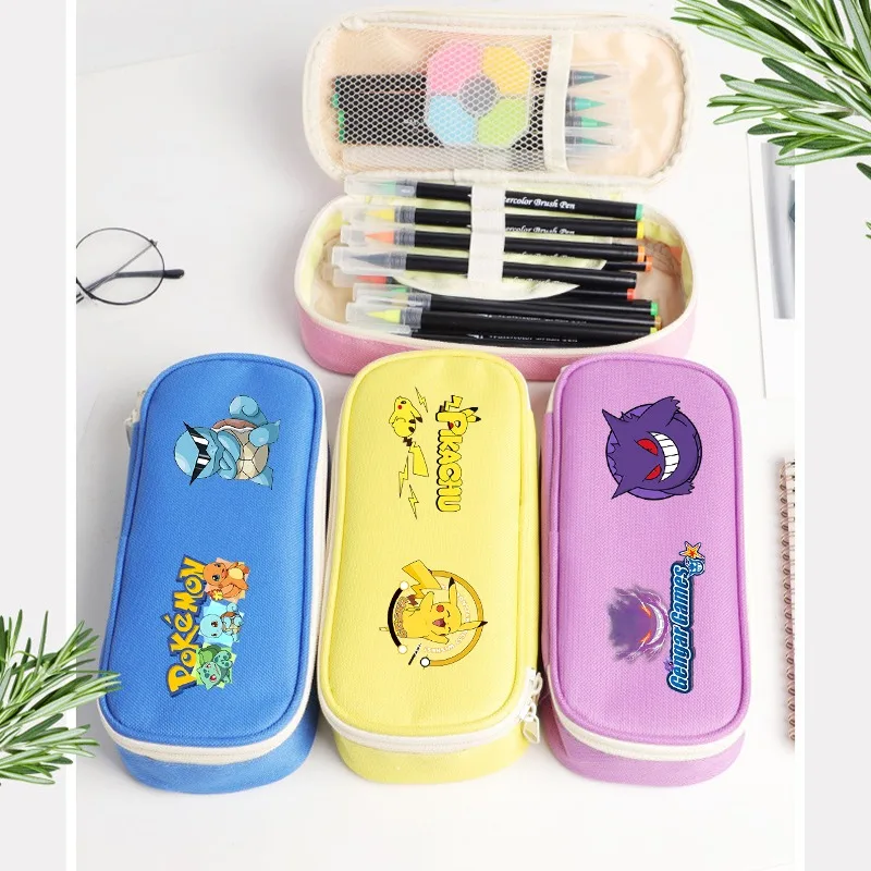Stationery Supplier - Estuche para lápices de Pokémon Pikachu,