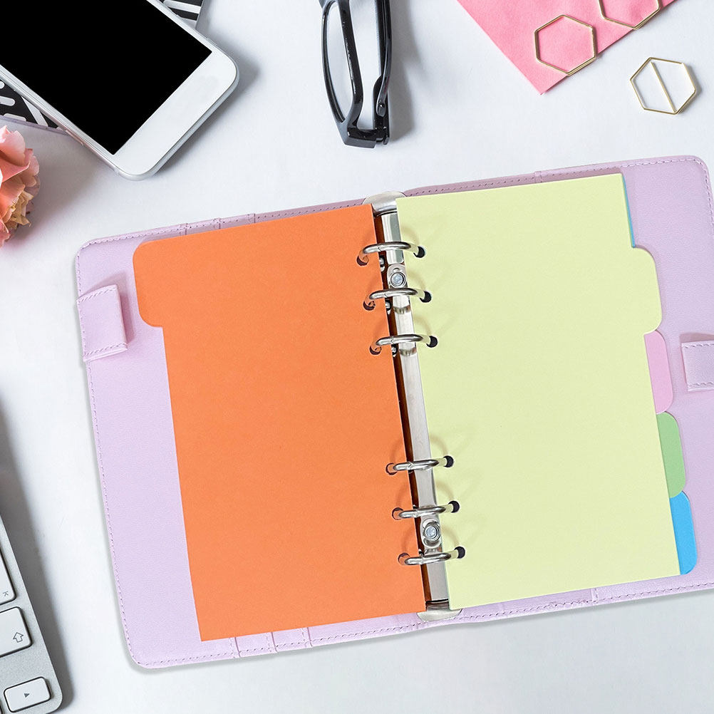 Index Tab Divider - 30 Separadores de Plástico con Etiquetas