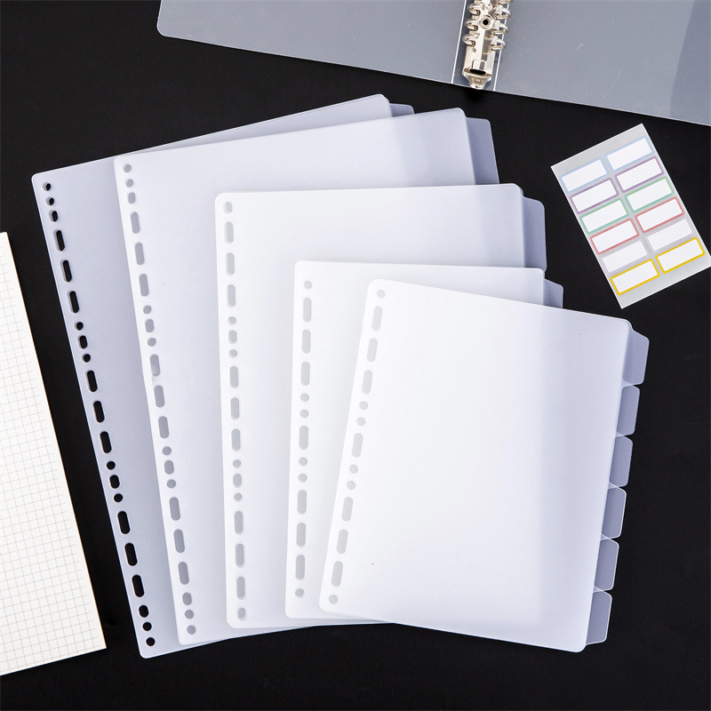 Index Tab Divider - Separadores de carpetas A4 A5 B5,