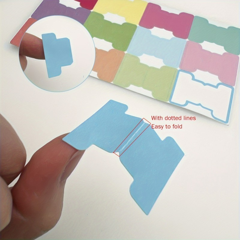 Index Tab Divider - Pestañas de índice adhesivas coloridas: marcadores