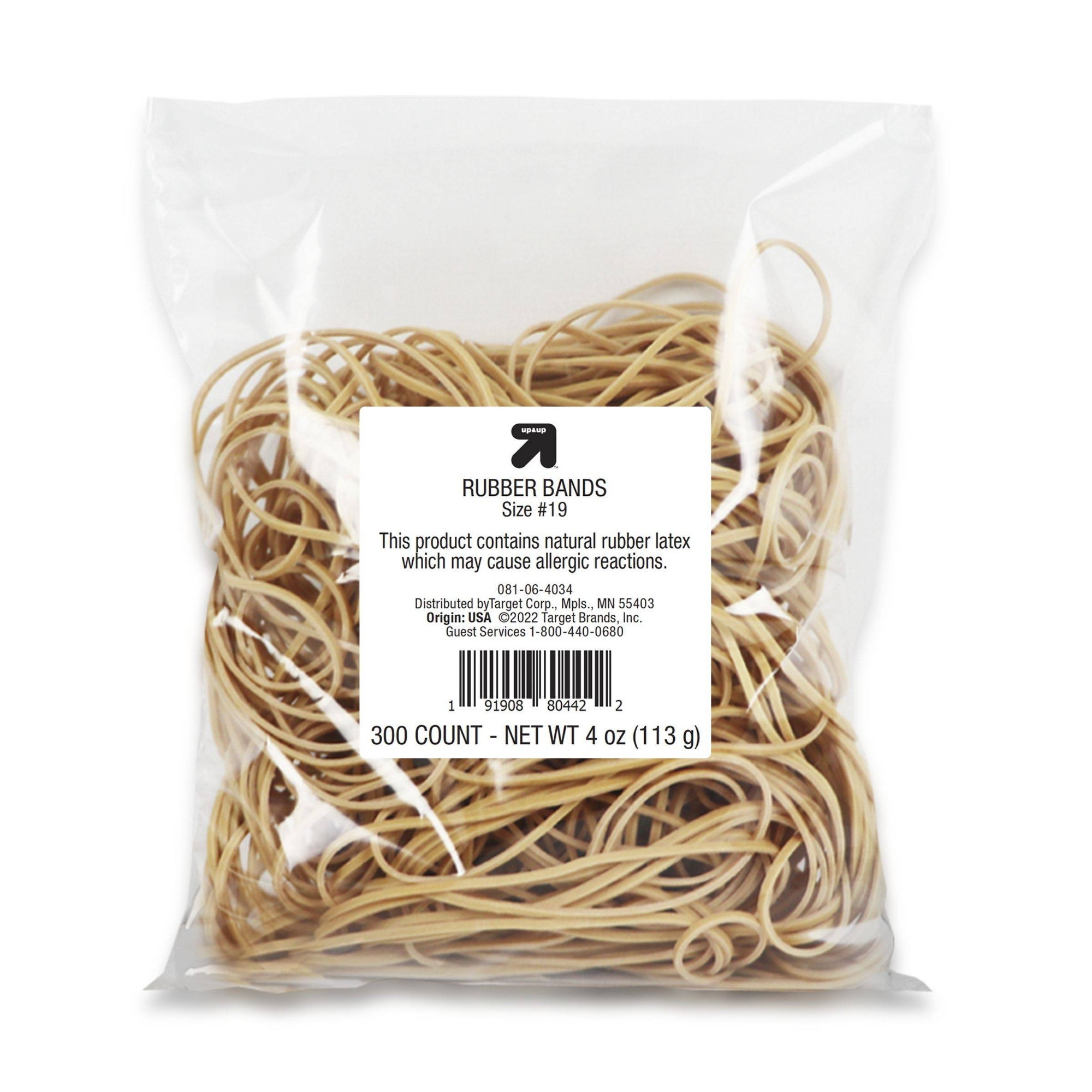900 piezas de bandas elásticas - Tan Stationery & Office Supply reseña y precio