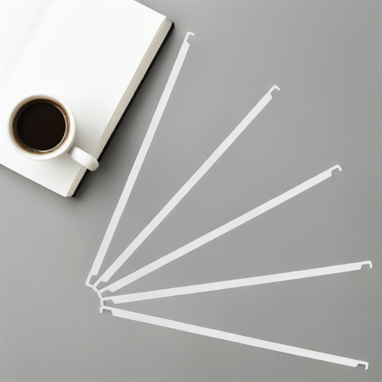 10 barras metálicas colgantes  - File Folder Hanging reseña y precio
