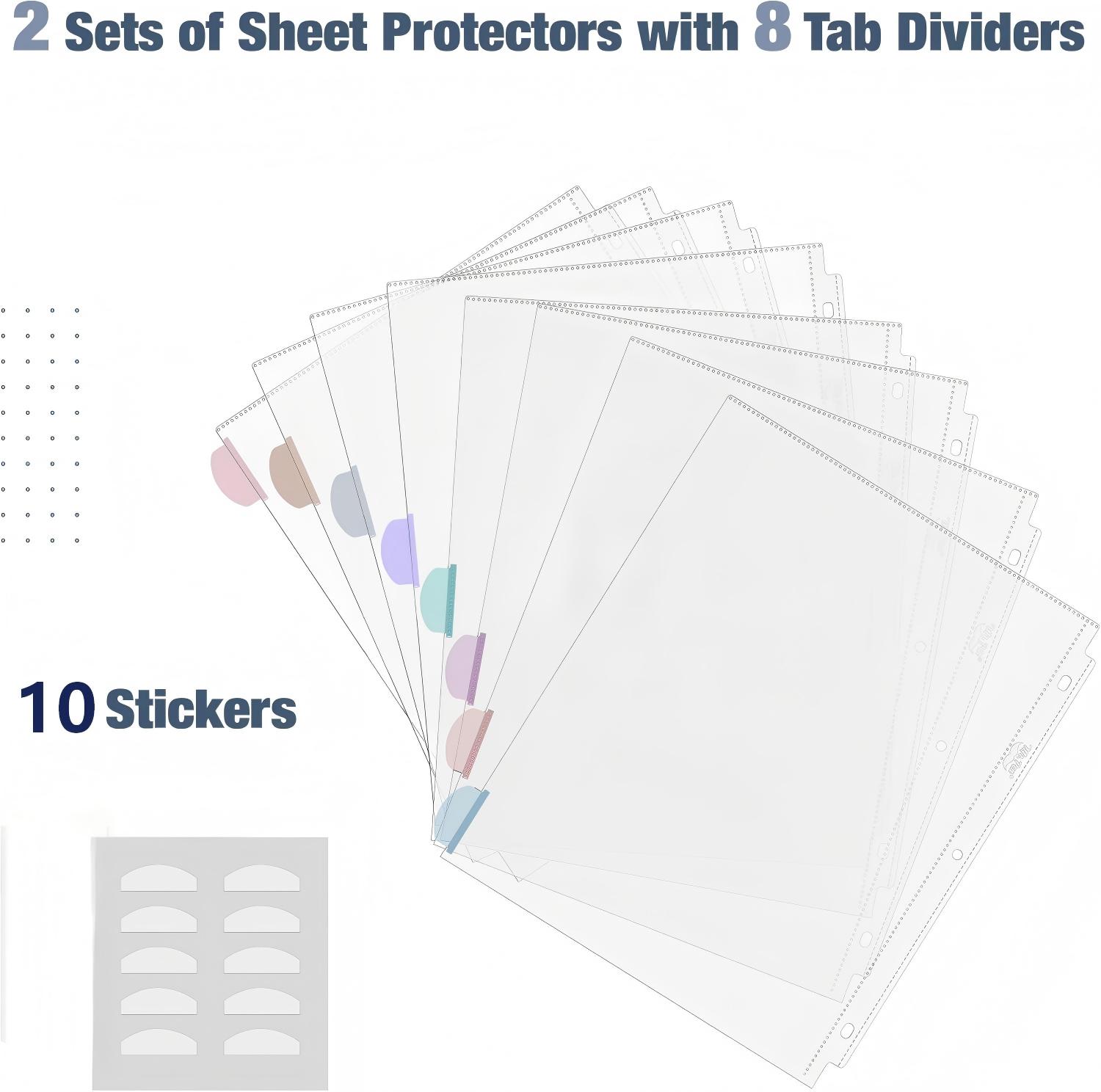 Protectores de Hojas Transpare - Index Tab Divider reseña y precio