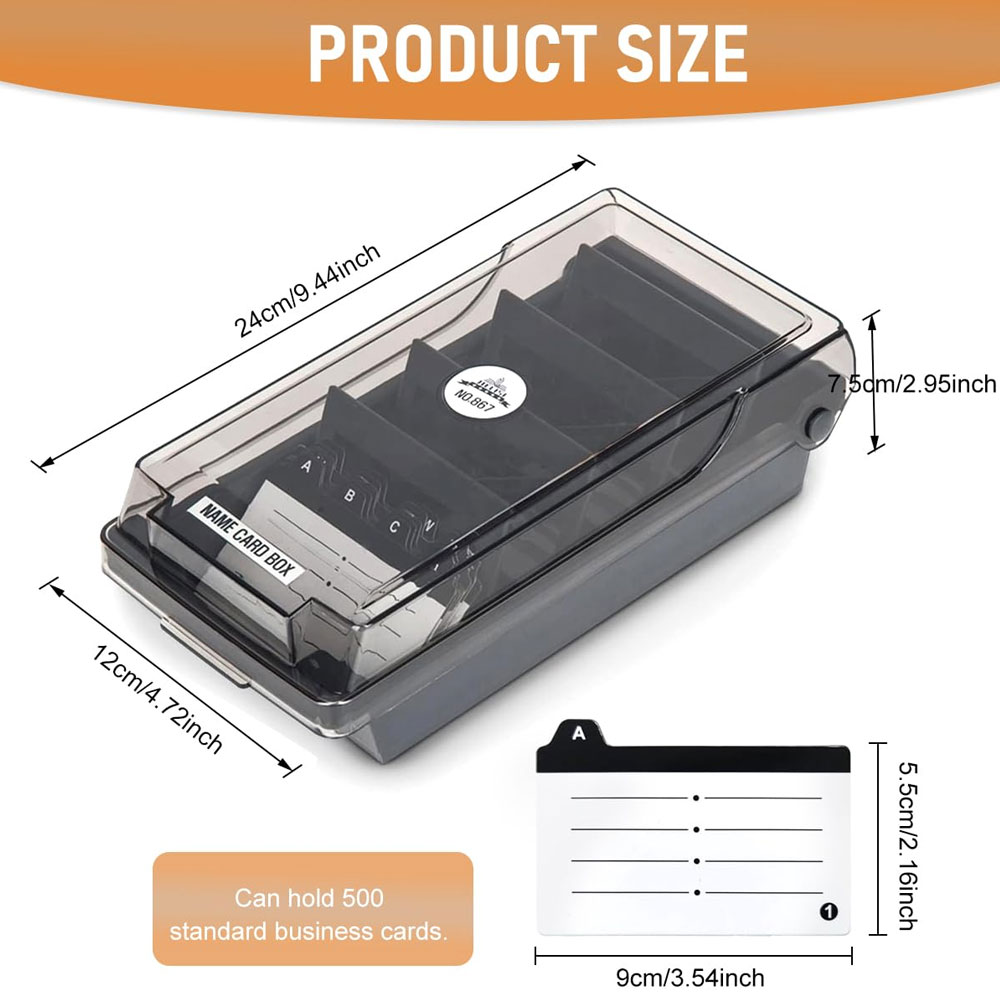 Caja para Tarjetas de Visita d - Index Tab Divider reseña y precio