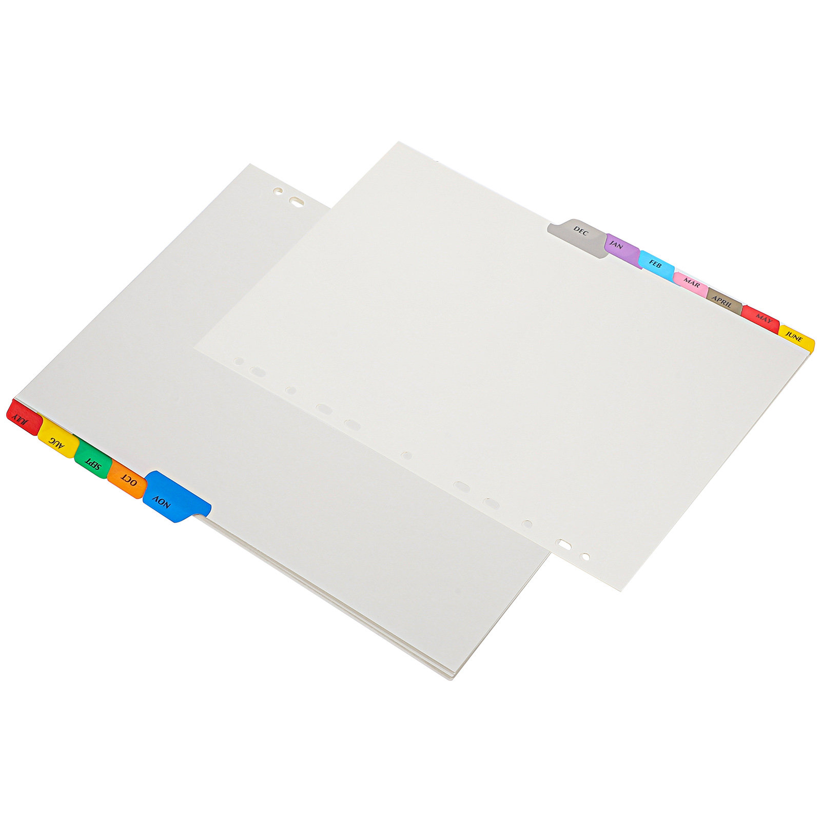 12 Hojas de Divisores para Enc - Index Tab Divider reseña y precio