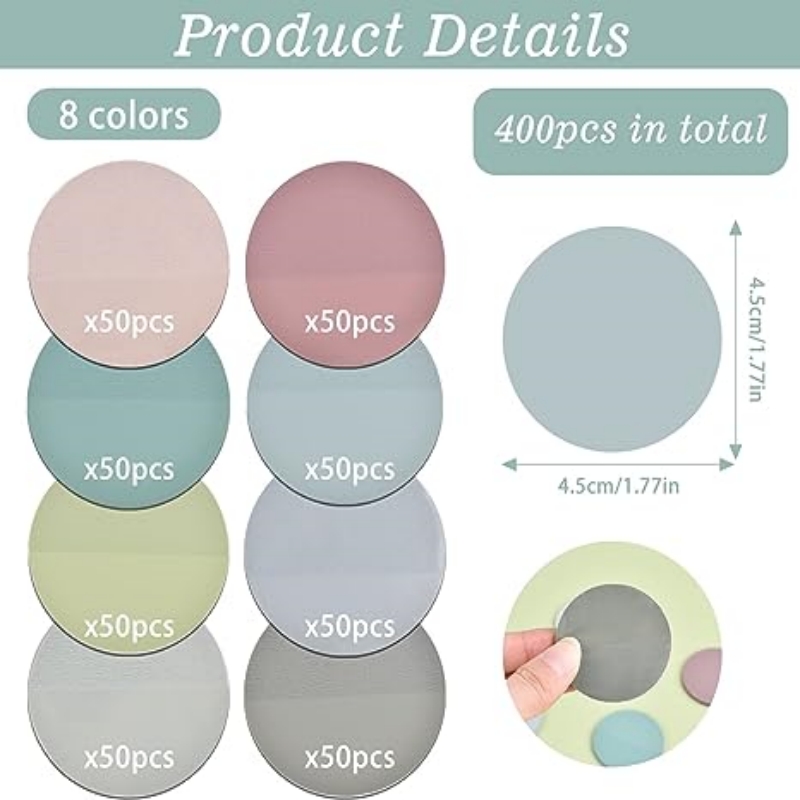 400 notas adhesivas Morandi, e - Index Tab Divider reseña y precio