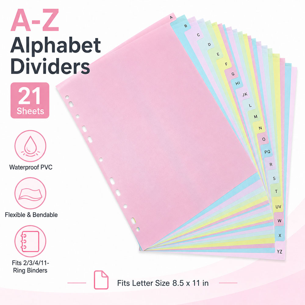 Separadores de carpetas con el - Index Tab Divider reseña y precio