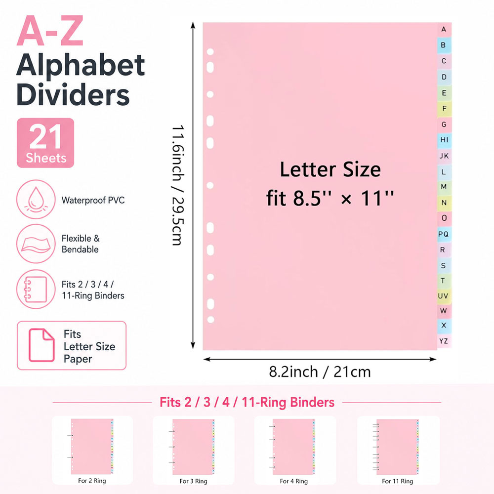 Separadores de carpetas con el - Index Tab Divider reseña y precio