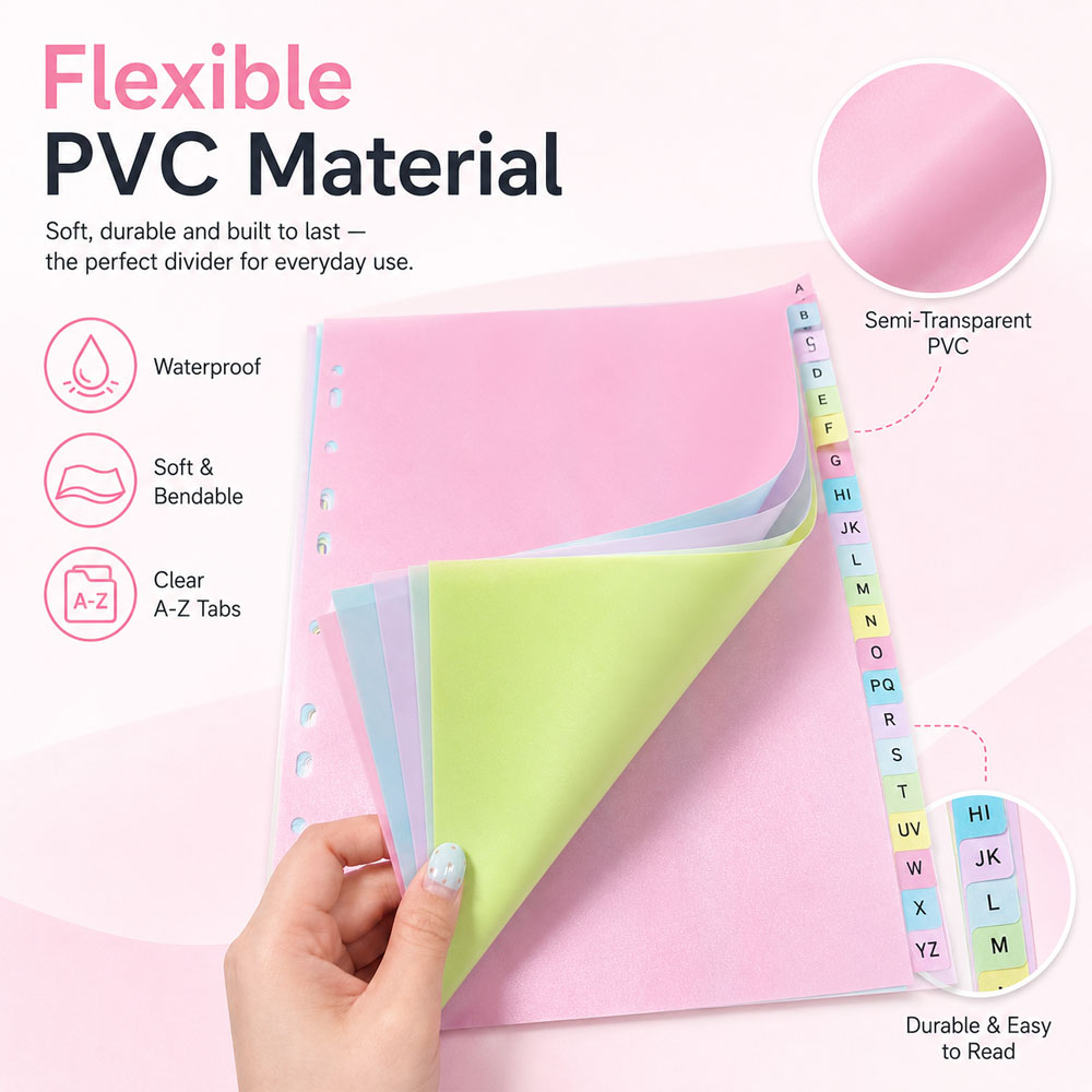 Separadores de carpetas con el - Index Tab Divider reseña y precio