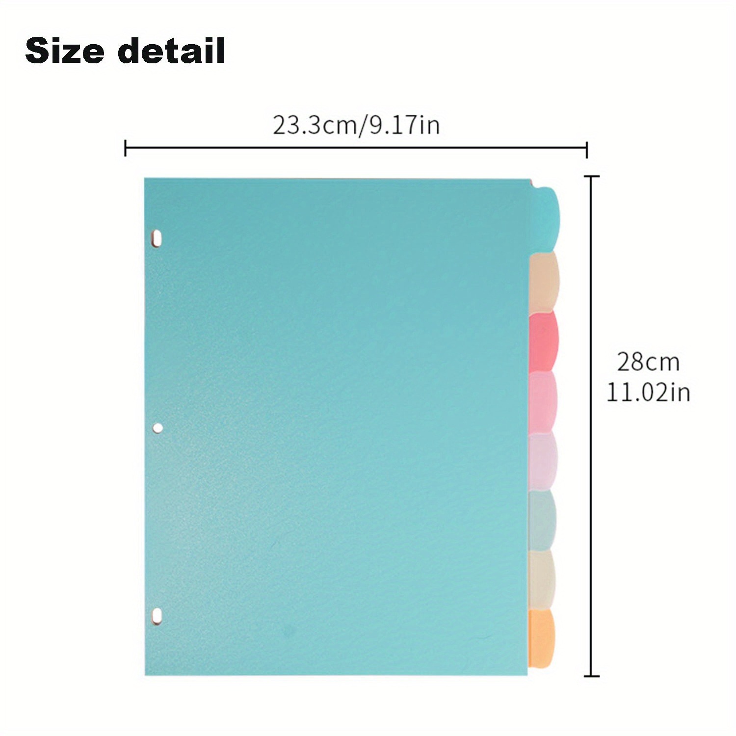 Separadores de 8 pestañas para - Index Tab Divider reseña y precio